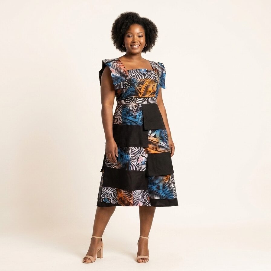 midi dress for women and girls